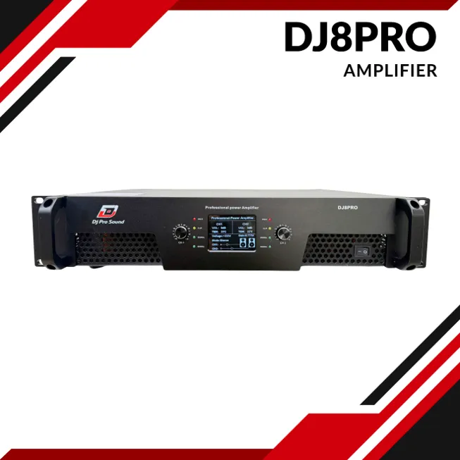 Đẩy công suất 2 kênh DJ PROSOUND - DJ8PRO